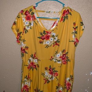 Floral Print Dres